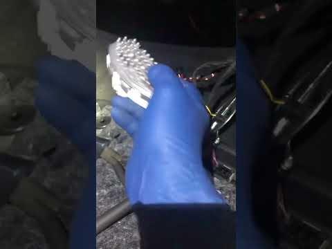 A/C resistor replacement on 2015 M. Benz ML350 4matic.