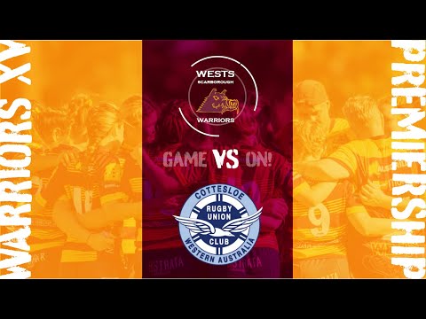 2022 Alcohol Think Again Women's Rugby Union Premiership ROUND 1 - Wests Warriors vs Cottesloe