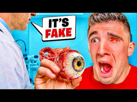 My REAL EYEBALL Was a Lie..