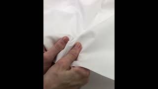 22120 Ткань сорочечная цвет Молочный 113 гр/м2, ширина 148 см на YouTube