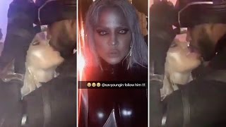 Khloe Kardashian Grinding & Making Out With He