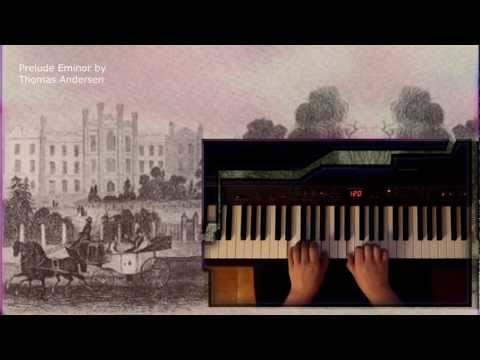 Prelude in E minor by Thomas Andersen, Piano