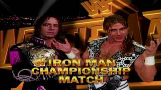 Shawn Michaels vs Bret Hart Iron Man Match Wrestlemania 12 Highlights