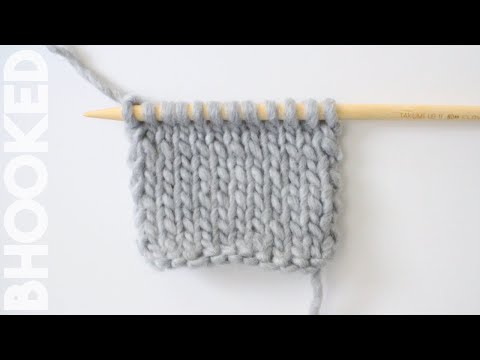 How to Knit the Stockinette Stitch