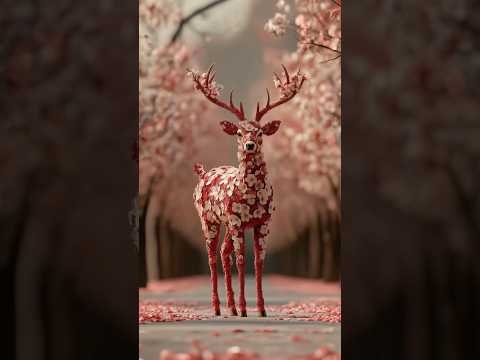 Wild Ascension: Plum Blossom Sika Deer! #aianimalvideos