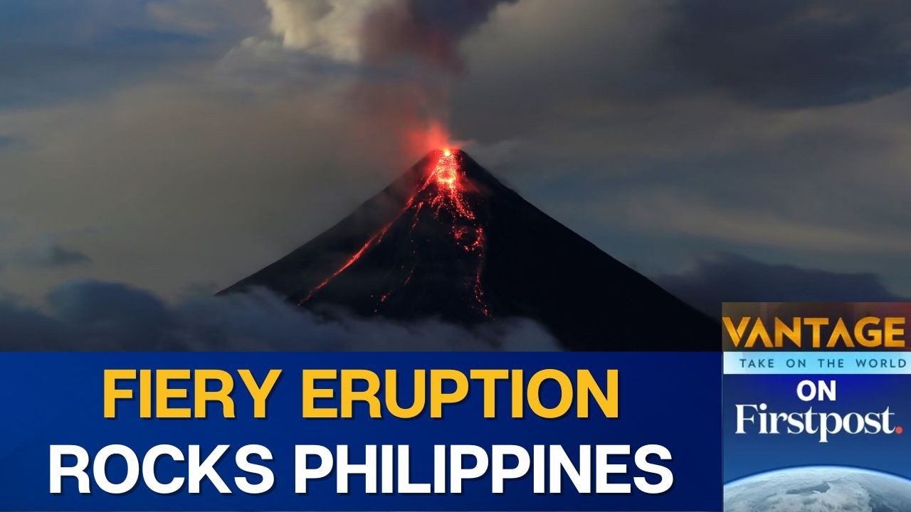 Kanlaon Volcano Erupts, Sends Ash Plume 2,000 m into Sky | Vantage on Firstpost | N18G