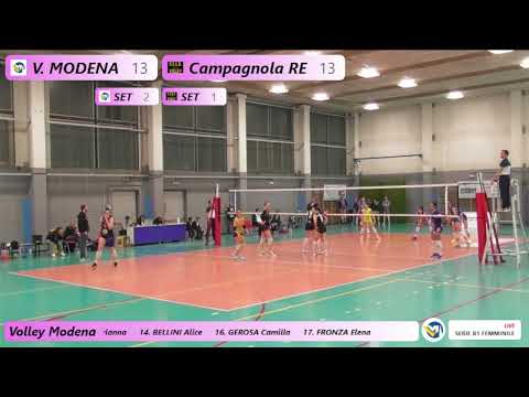 Volley Modena vs OSGB Campagnola RE