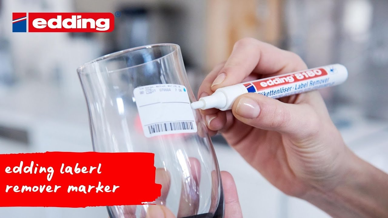 Marker Edding 8180 pentru indepartarea adezivului, usor de utilizat, uz general