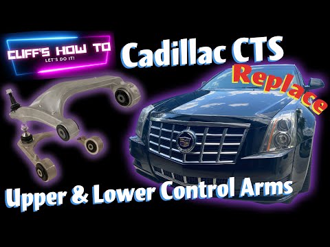 2013 Cadillac CTS Front Upper and Lower Control Arm Replacement
