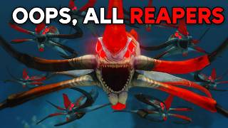 I Added 1000 Reaper Leviathans into Subnautica... It was Horrifying