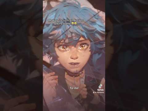 the way isha nearly blows them up and jinx is so chill