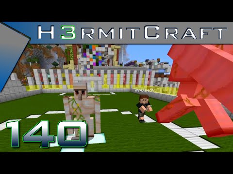 HermitCraft 3 Amplified ~ Ep 140 ~ Knockback Steak!