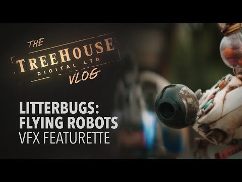 Litterbugs: Flying Robot VFX Featurette