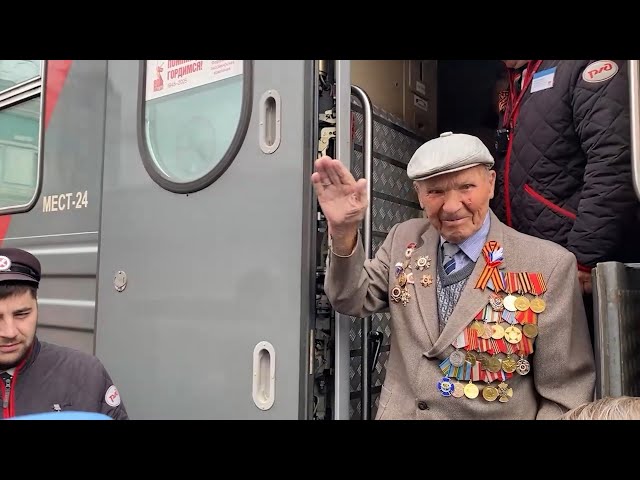 Ветеран Великой Отечественной войны Михаил Гаврилов из Иркутска вернулся домой