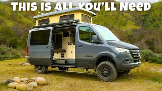 INSANE 3-in-1 Van is Your Camper, Truck & Passenger Vehicle