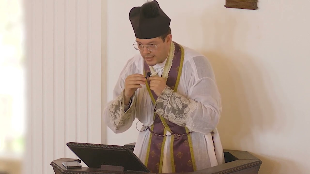 Sermão - NAMORO CATÓLICO - Padre Luiz Fernando Karps Pasquotto, IBP.