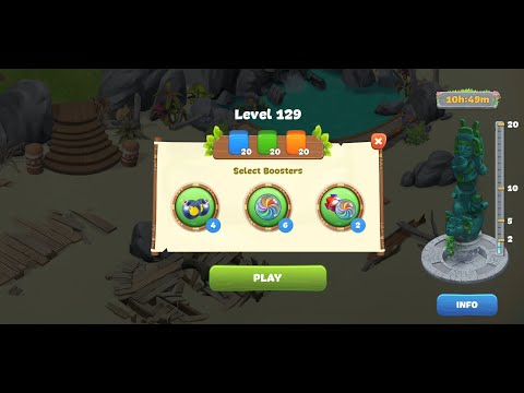 Lost Island Blast Adventure Level 129