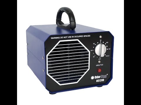 OdorStop   OS1200/12G - Ozone Generator Air Purifier with 1 Ozone Plate for 1200 Square Feet +