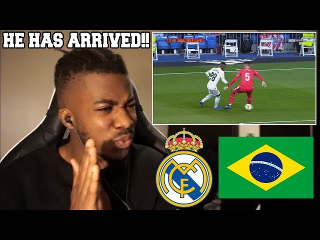Video pronuncia di Vinicius Junior in Portoghese