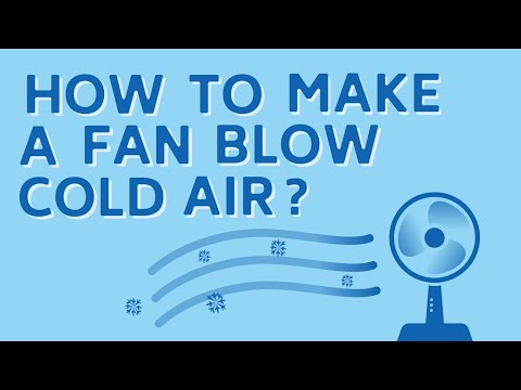 Part of a video titled 5 PROVEN Tips To Make Any Fan Blow Cold Air - YouTube