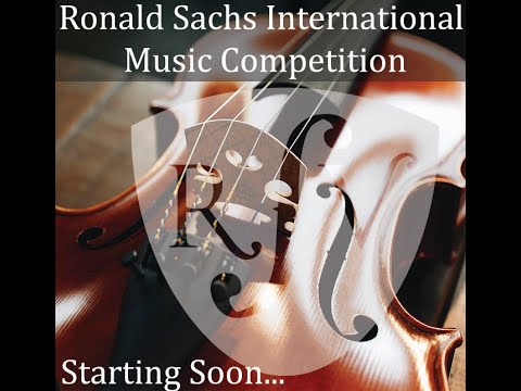 Ronald Sachs International Music Competition: Senior Division Finals Part 2