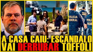 A CASA CAIU: MÍDIA SOLTA A MÃO DE TOFFOLI E REVELA ESCÂNDALO DO RESORT E BANCO MASTER!