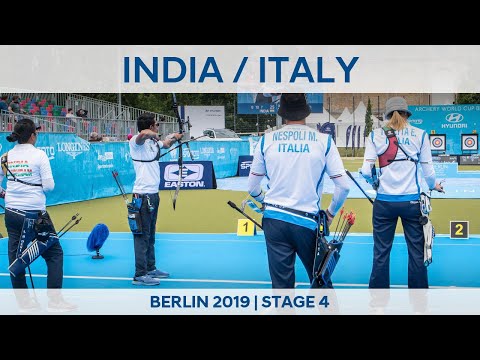 India v Italy – recurve mixed team bronze | Berlin 2019 World Cup S4