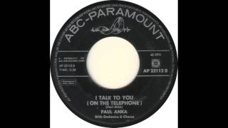 Paul Anka - I Talk To You(1961)