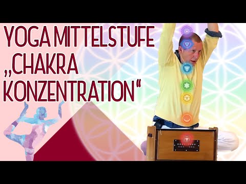 Mittelstufe "Chakrakonzentration" mit Atmaram - Yoga Vidya Live - 09:15 Uhr 15.04.2021