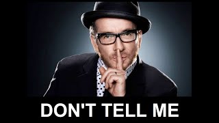 POV: you know exactly what Elvis Costello is thinking of, but he wants to remember it on his own