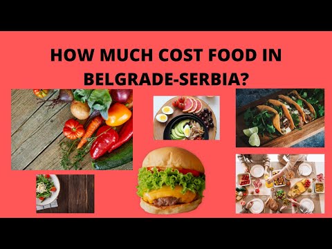 HOW MUCH COST FOOD IN BELGRADE???