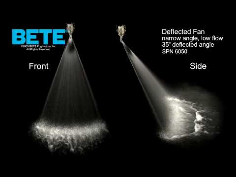 Deflected Fan Spray Nozzle: BETE SPN 6050 - BETE Spray Technology