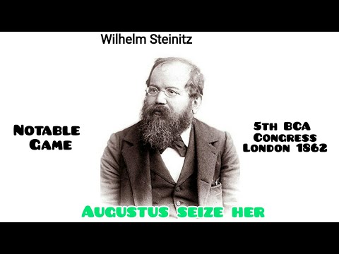 Wilhelm Steinitz vs Augustus Mongredien, Scandinavian defence, Lasker variation