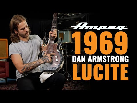 Ampeg Dan Armstrong Lucite Guitar 1971 - Clear image 17