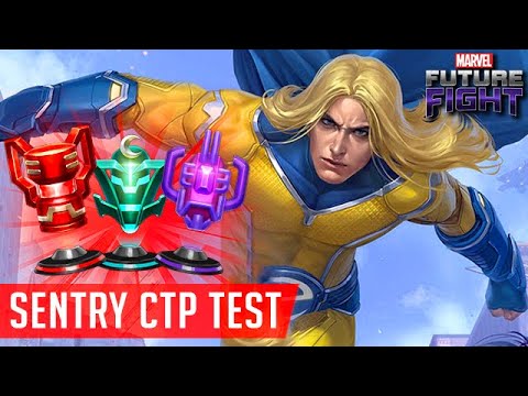 SENTRY is SLOWER than VISION?!? finally testing with PIERCE & CTPs - Marvel Future Fight