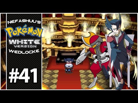 Nefashuu's Pokemon White Wedlocke Part 41 - Vs. Grimsley!