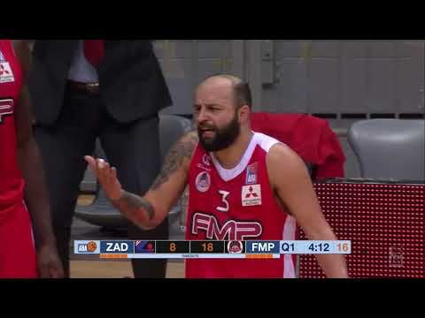 ABA Liga 2017/18, Round 16 match: Zadar - FMP (15.1.2018)