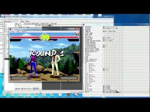 2D Fighter Maker FM2nd Character Creation Test - Yunega