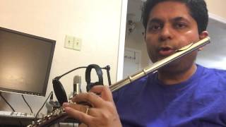 Anand chauhan on western flute Anand chauhan on western flute