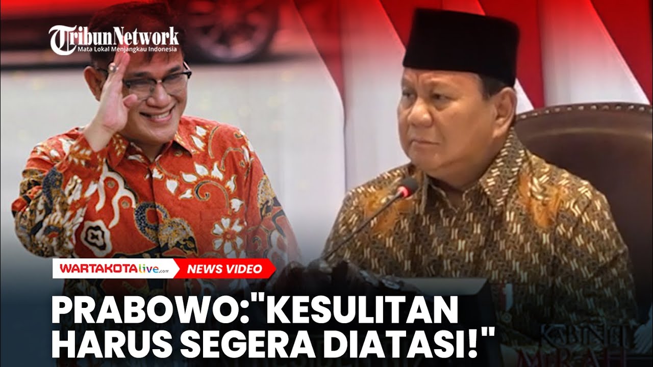 Prabowo Ungkap Alasan Bentuk Badan Percepatan Pengentasan Kemiskinan