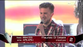 The Voice IT | Serie 3 | LiveShow 12 | Maurizio Di Cesare - #TEAMJAX
