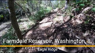 "Eagle Ridge" MTB ride uphill, southwest to northeast.