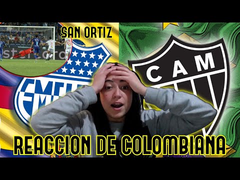 EMELEC (1) VS ATLÉTICO MINEIRO (1) | REACCIÓN DE COLOMBIANA - COPA LIBERTADORES 2022 *PARTIDAZO*