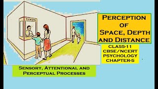 CLASS-11, PSYCHOLOGY, CHAPTER-5, Perception of Space, Depth and Distance. #cbse #ncert #class11#msw