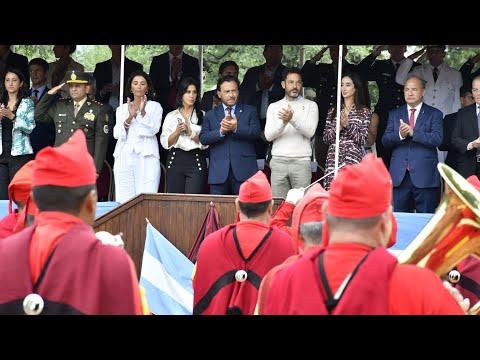 Sáenz encabezó los actos por el 212° aniversario de la Batalla de Salta y llamó a la unidad para superar los desafíos de la Patria