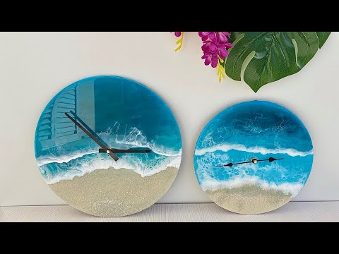 Resin Beach Serving Board Tutorial Fixing Resin Mistakes