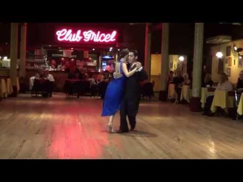 Celeste Cimino y Luciano Millaqueo Tango "Silbando Un Tango" E. Rodriguez - A. Moreno (26-11-14) 5/6