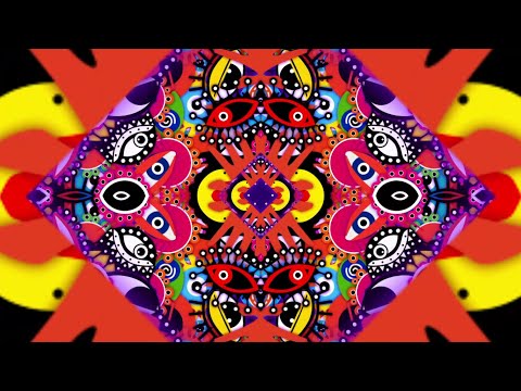 1 Hour Visual In Full HD / nr.339 / Trippy Animated VJ Graphics