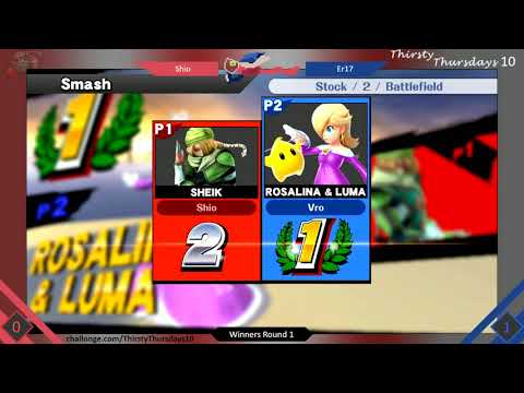 Er17 (Rosalina) vs Shio (Shiek) - WR1