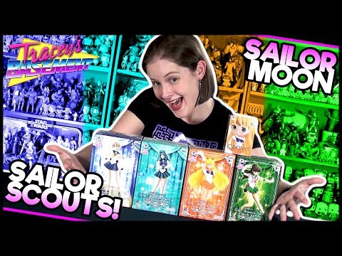 Sailor Scout Haul! Unboxing Banpresto Sailor Venus Q Posket and Sailor Moon Girls Memories Figures!